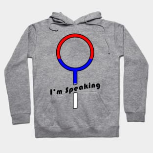 02 - Im Speaking - Woman Icon Hoodie